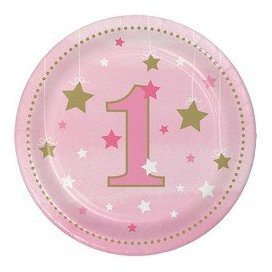 All / Vajillas y Temáticas / Primer Cumpleaños / One Little Star Girl