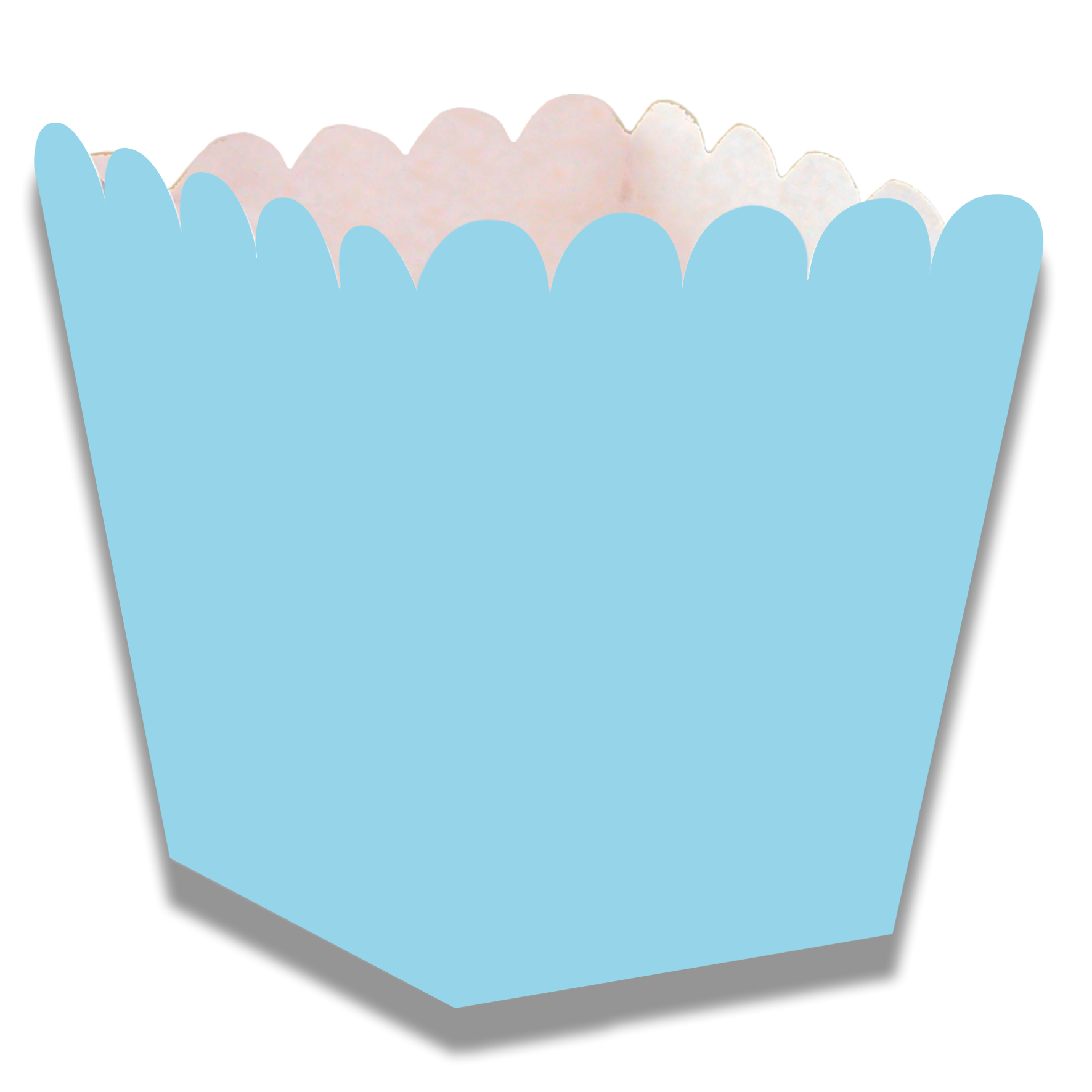 BOX BASSO BLU PASTELLO