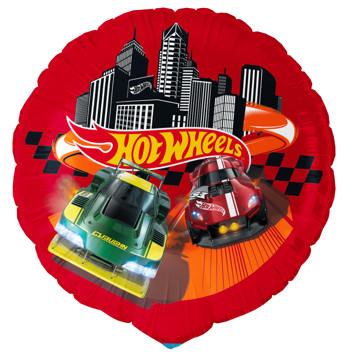 Palloncino rotondo in foil Hotwheels 46 cm
