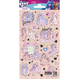 Autocollants pailletés My Little Pony 102 x 200 mm