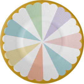 All /  Vajillas y Temáticas / Vajillas por Colores / Pastel Celebrations