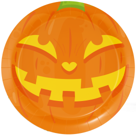 All / Campañas por Temporada / Navidad / Vajilla Halloween Calabazas