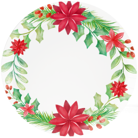 All / Campañas por Temporada / Navidad / Vajilla Ponsetias