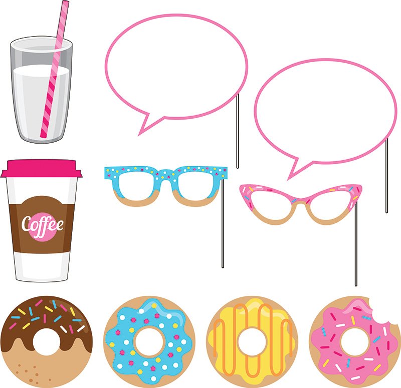 10 ACCESSOIRES POUR PHOTOCALL TIME DE DONUT