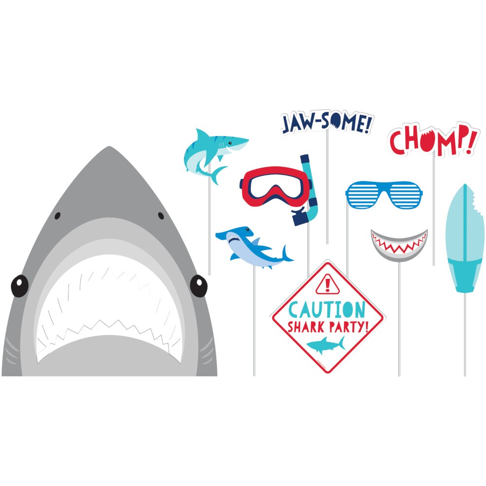 10 accessoires photo pour soirée requin