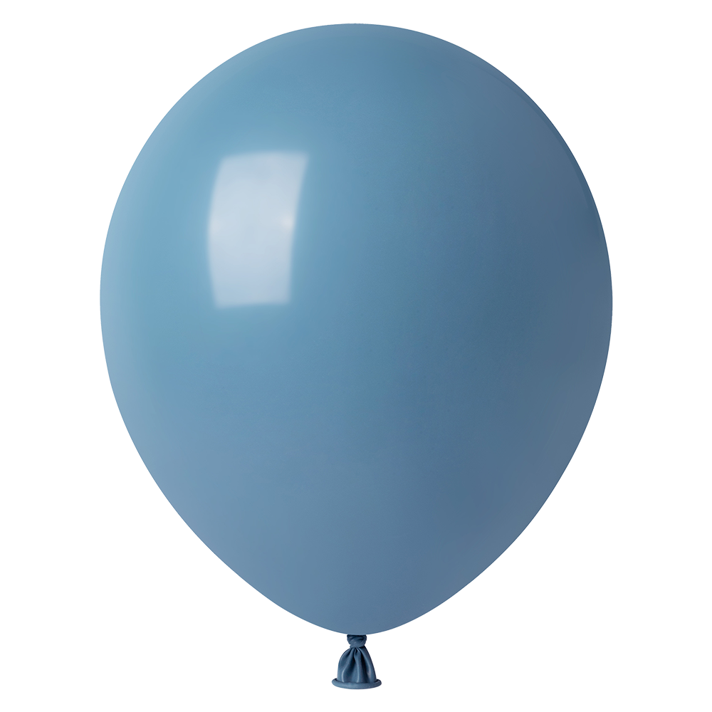 10 ballons bleu pastel crépuscule 30 cm