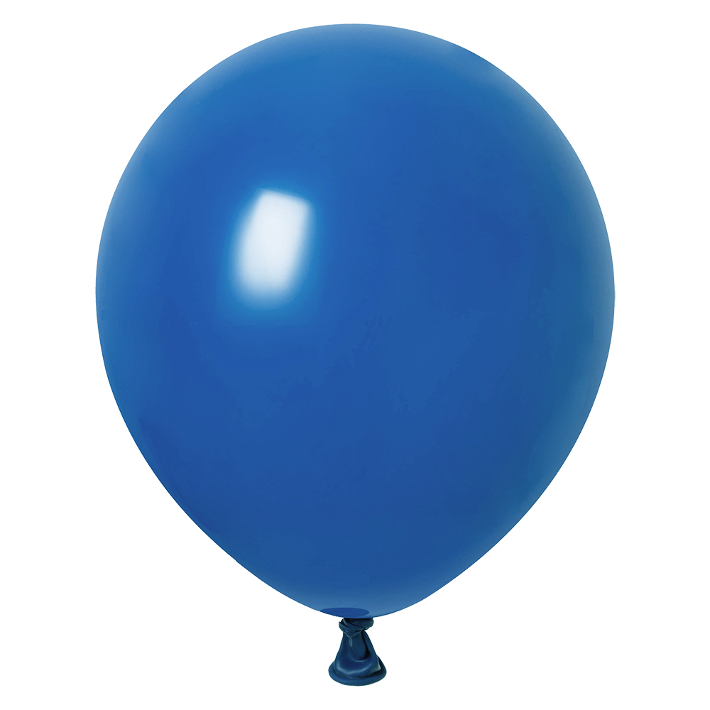 10 ballons de mode bleu royal 30 cm