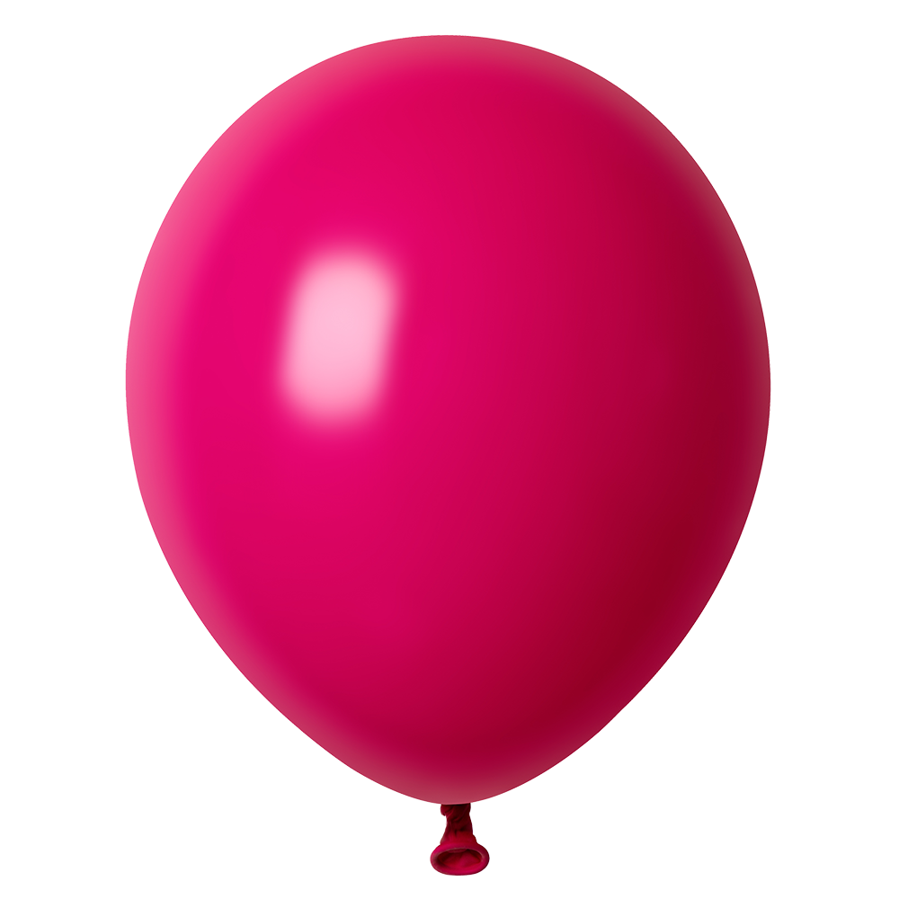 10 palloncini moda fucsia 30 cm