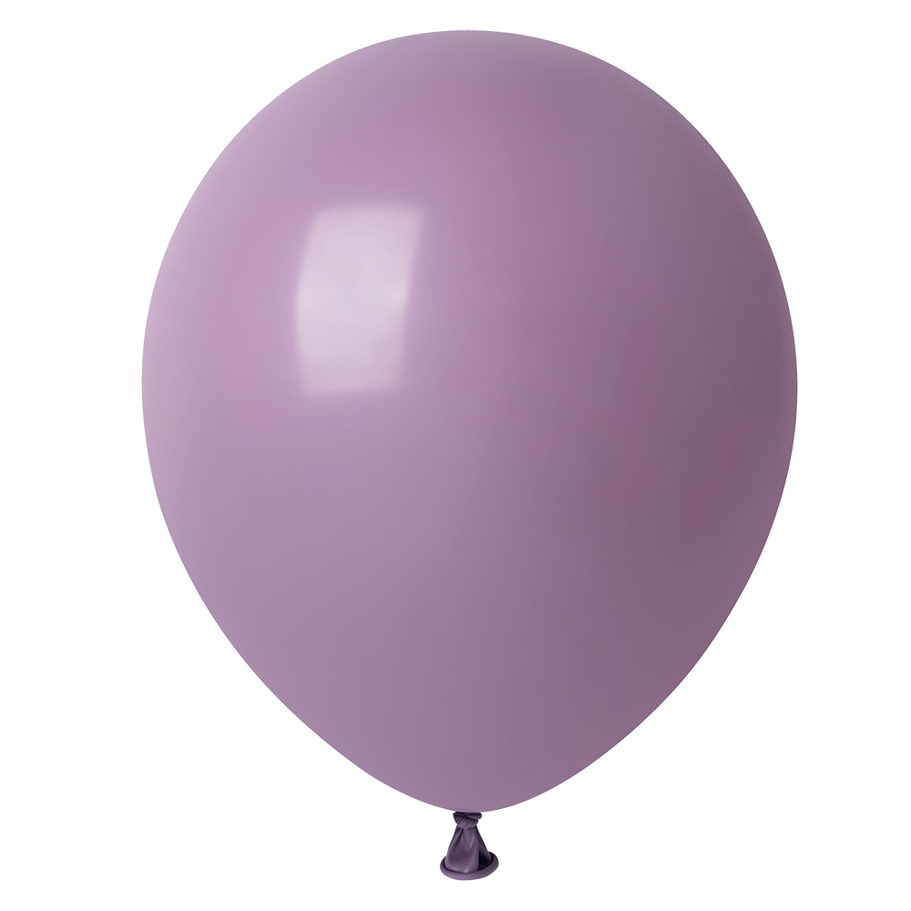 10 ballons pastel lilas crépuscule 30 cm