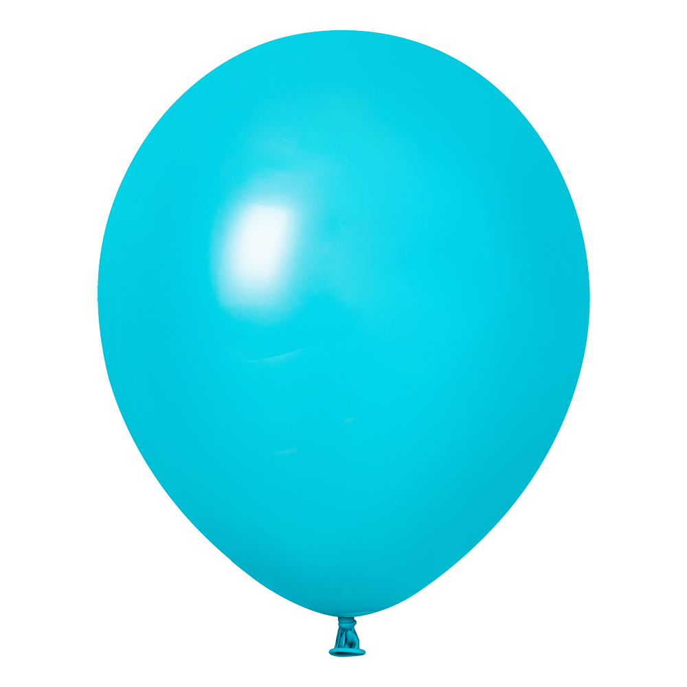10 Globos Turquesa Fashion 30 cm