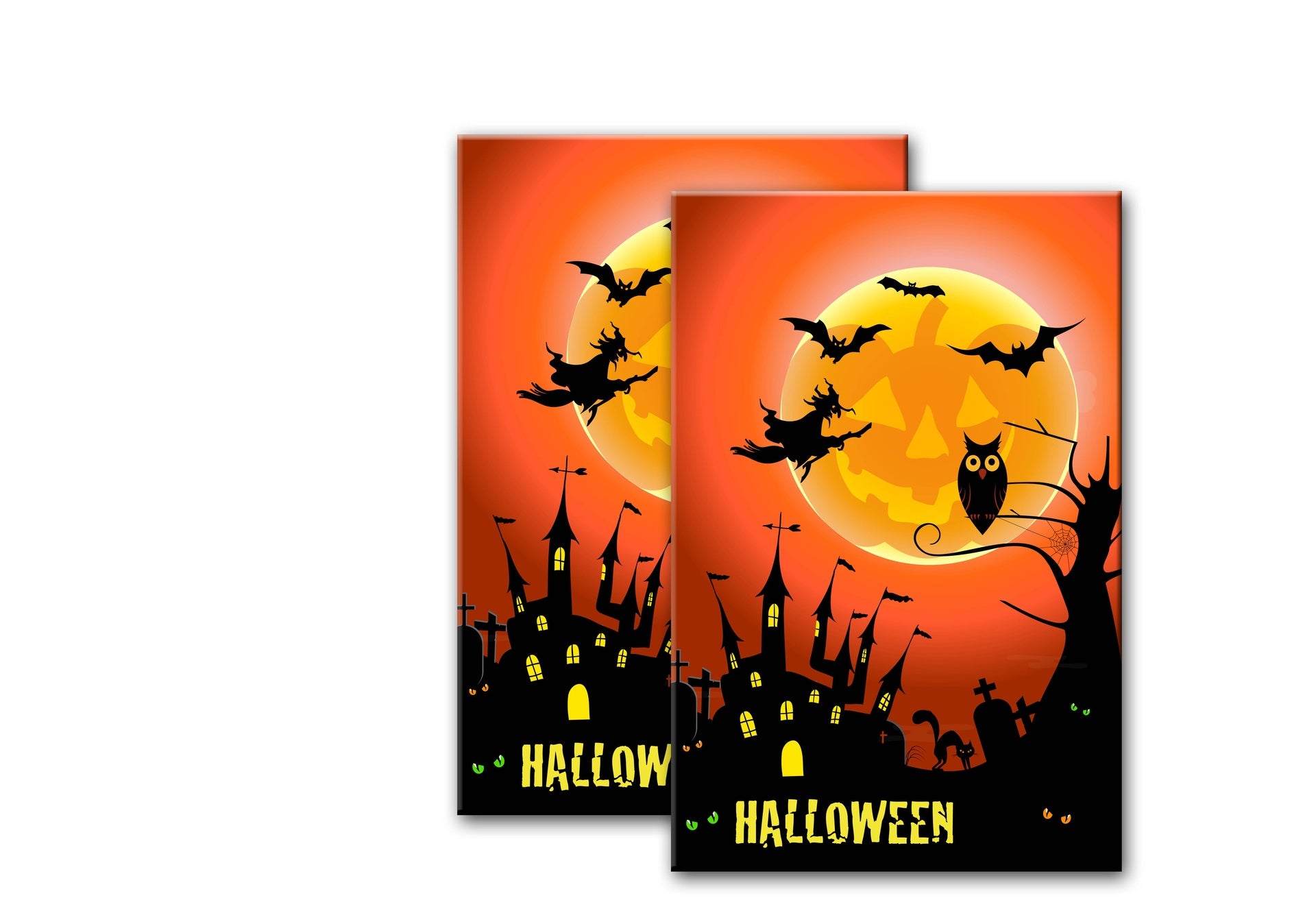 100 sacs citrouille d'Halloween 20 x 30 cm