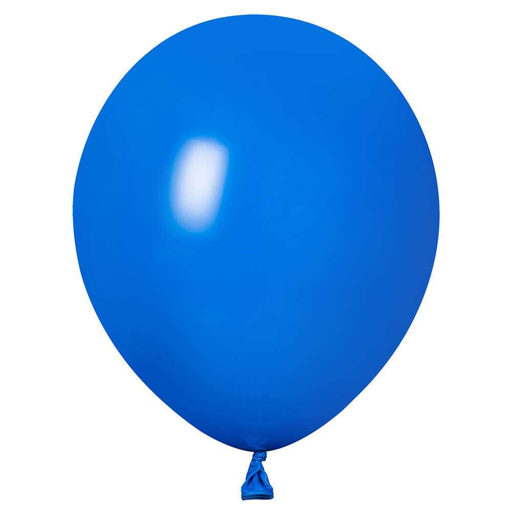 100 Globos Azul Navy Fashion 30 cm