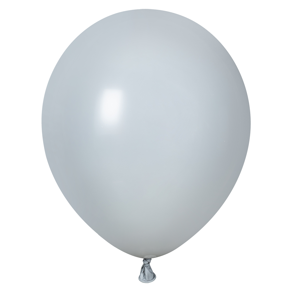 100 Globos Gris Fashion 30 cm
