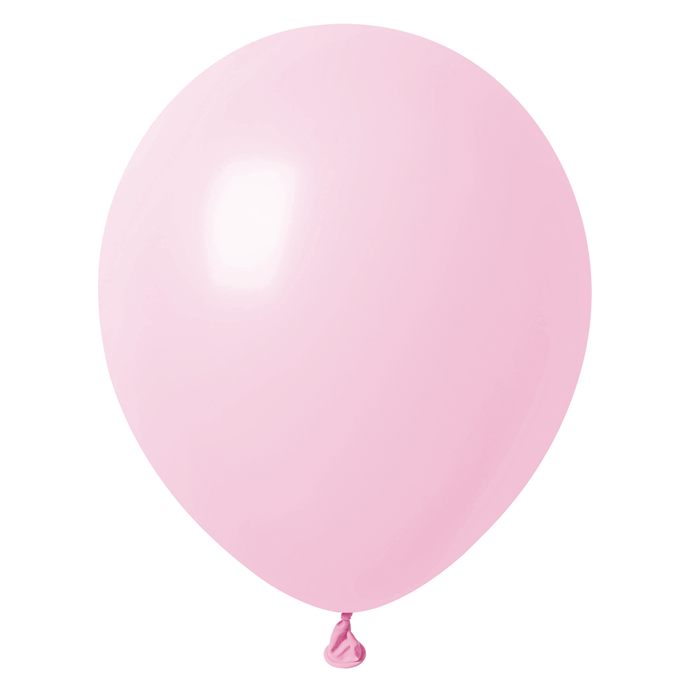100 Globos Rosa Light Pastel 30 cm