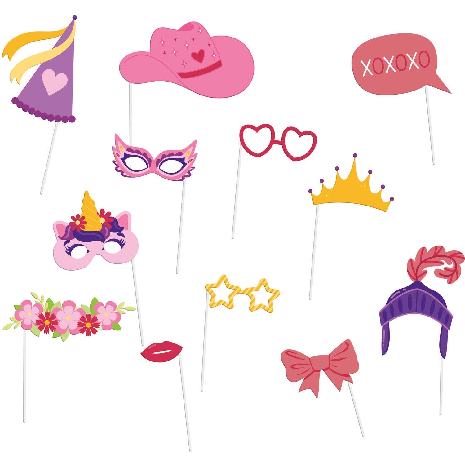12 accessori per il photocall di Stripetastic Girl