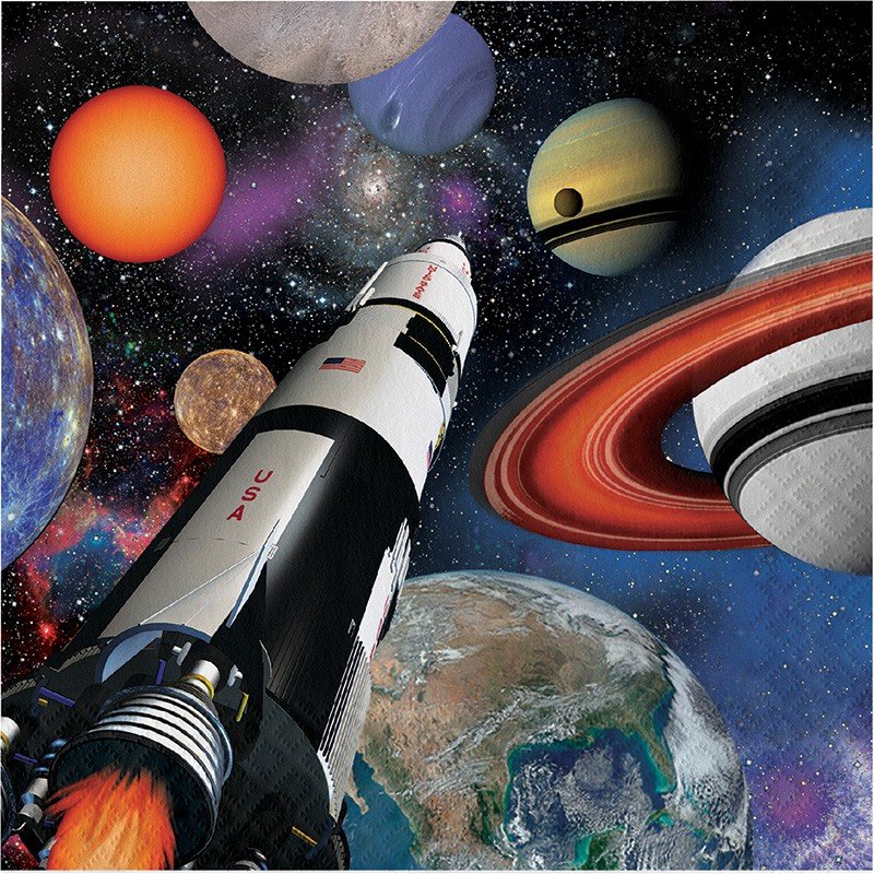 16 TOVAGLIOLI ASTRONAUTA 33 CM
