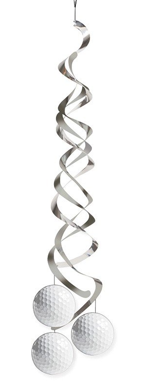 2 DÉCORATIONS SUSPENDUES 91 CM SPORTS FANATIQUE GOLF