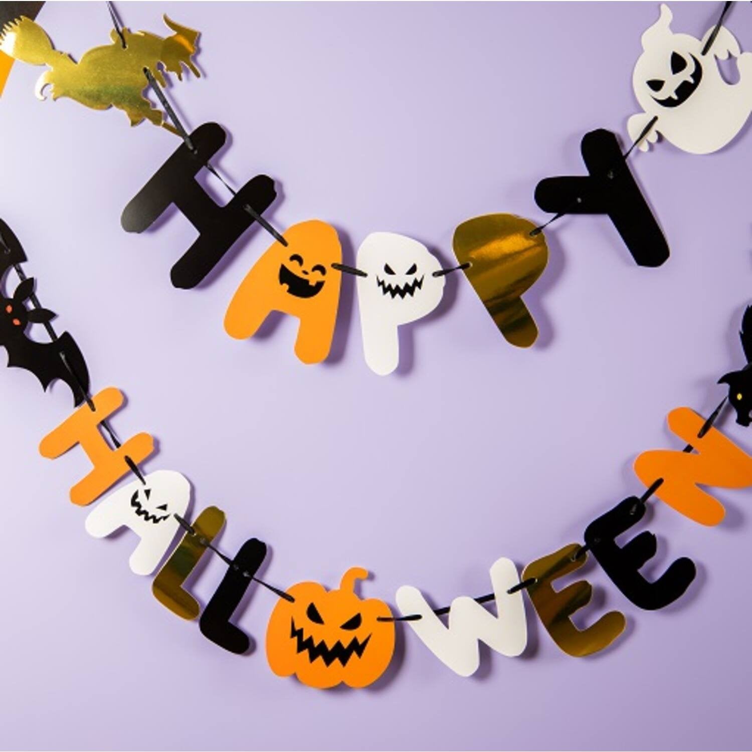 2 ghirlande di Halloween da 1,5 metri