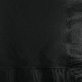 20 TOVAGLIOLI 25 CM VELLUTO NERO