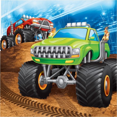 20 TOVAGLIOLI 33 CM MONSTER TRUCK
