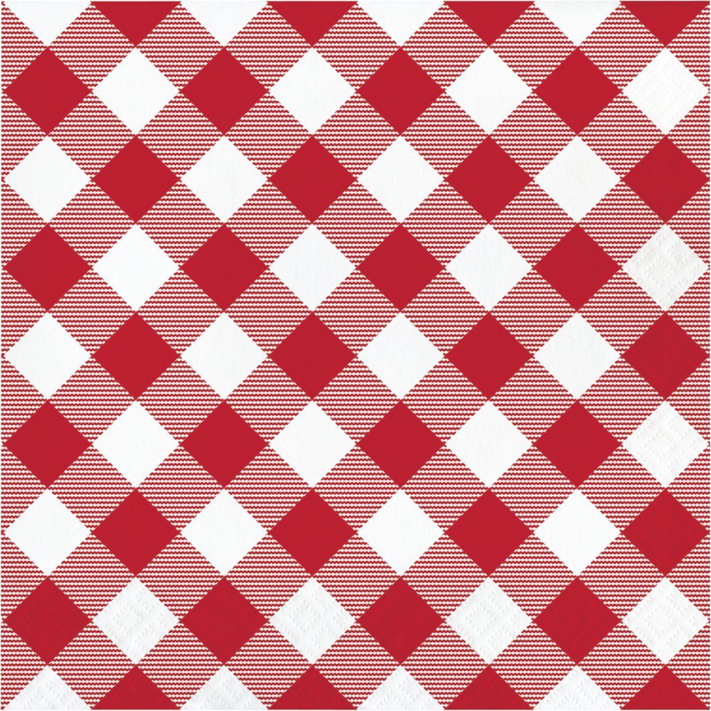 20 serviettes de 33 cm pour pique-nique