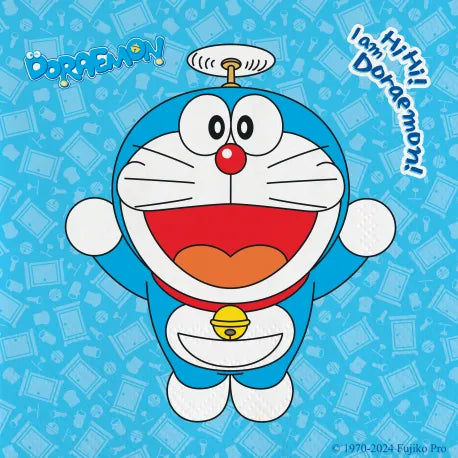 20 serviettes Doraemon 33 cm