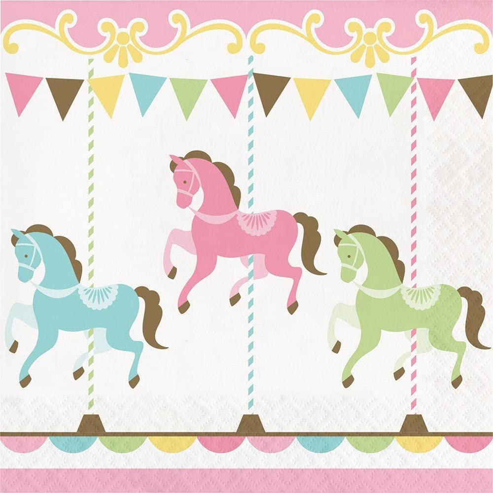 20 tovaglioli Carousel 33 cm