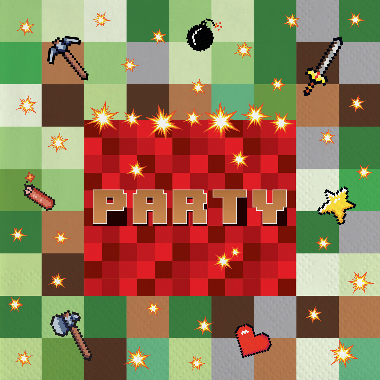 20 Servilletas TNT Party 33 cm