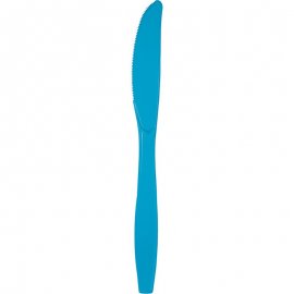 24 LAMES EN PLASTIQUE TURQUOISE DE QUALITÉ SUPÉRIEURE