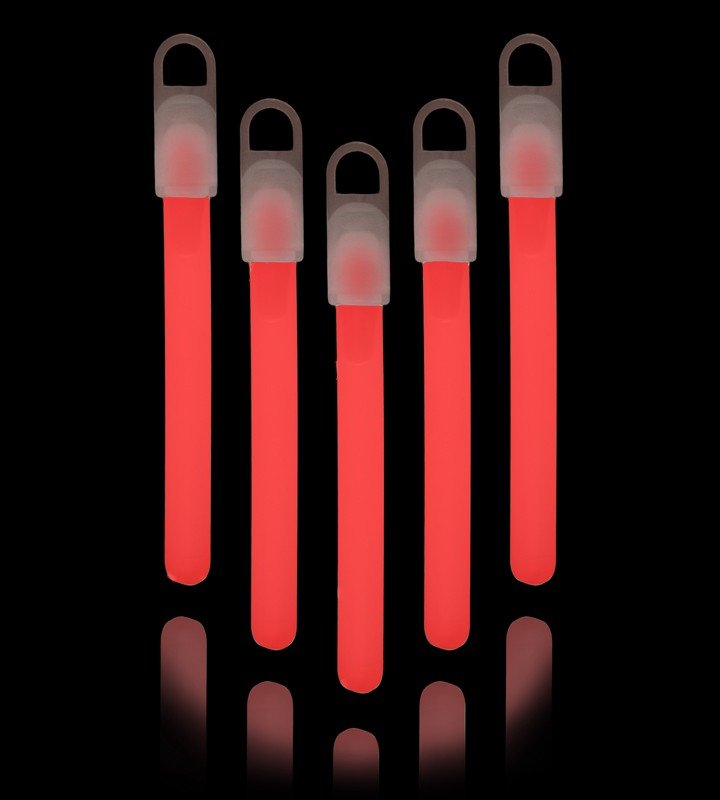 25 suspensions lumineuses rouges de 10 cm