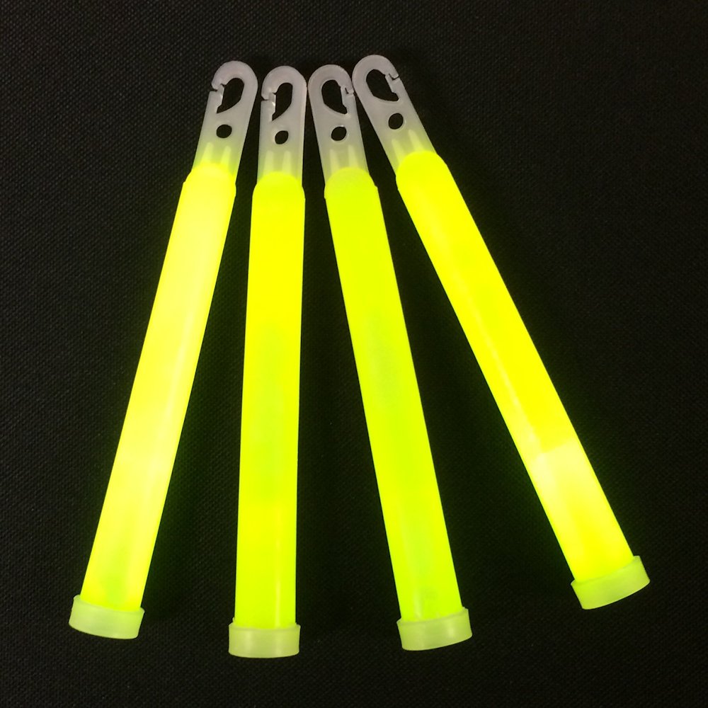 25 suspensions jaunes, 15 cm