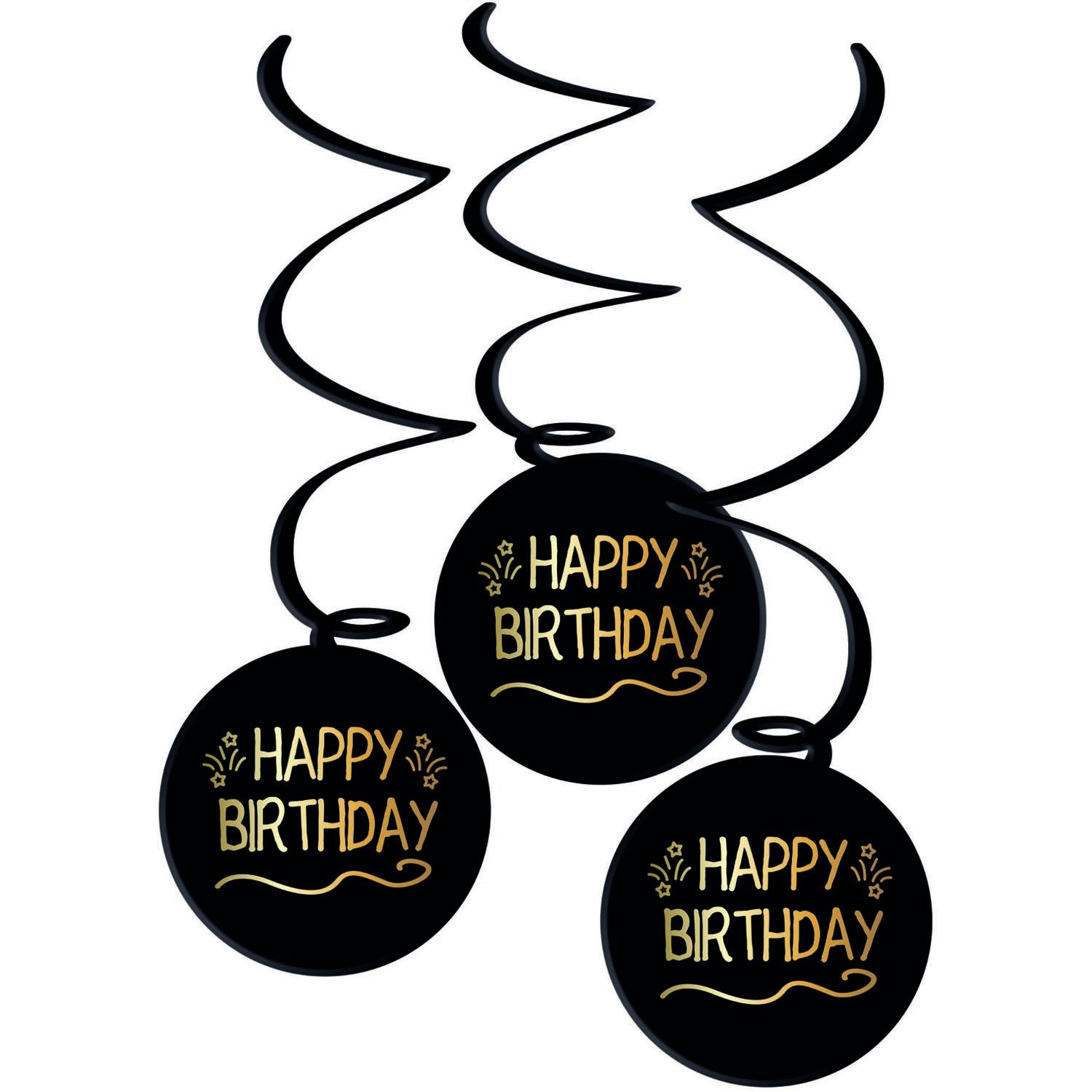 3 ciondoli di buon compleanno