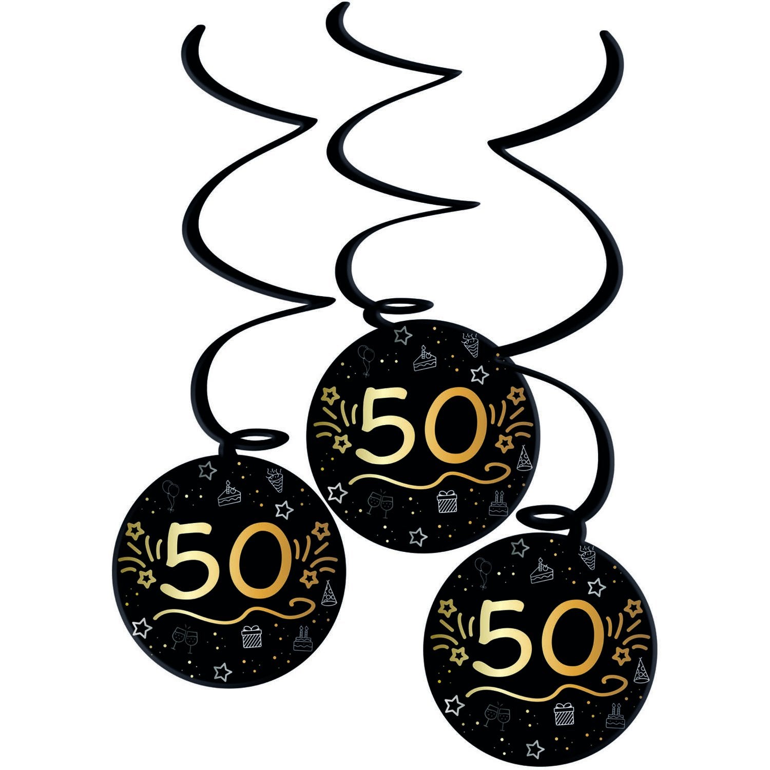 3 ciondoli per il 50° compleanno