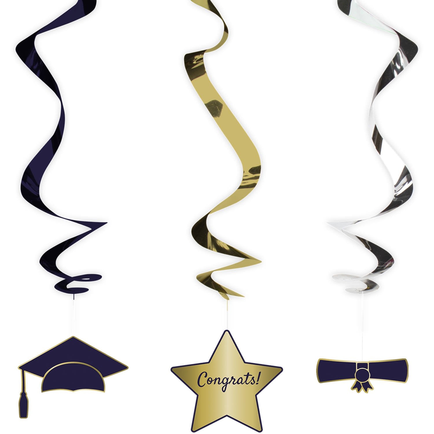 3 Décorations de remise de diplômes