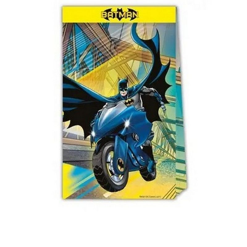 4 SACS EN PAPIER BATMAN