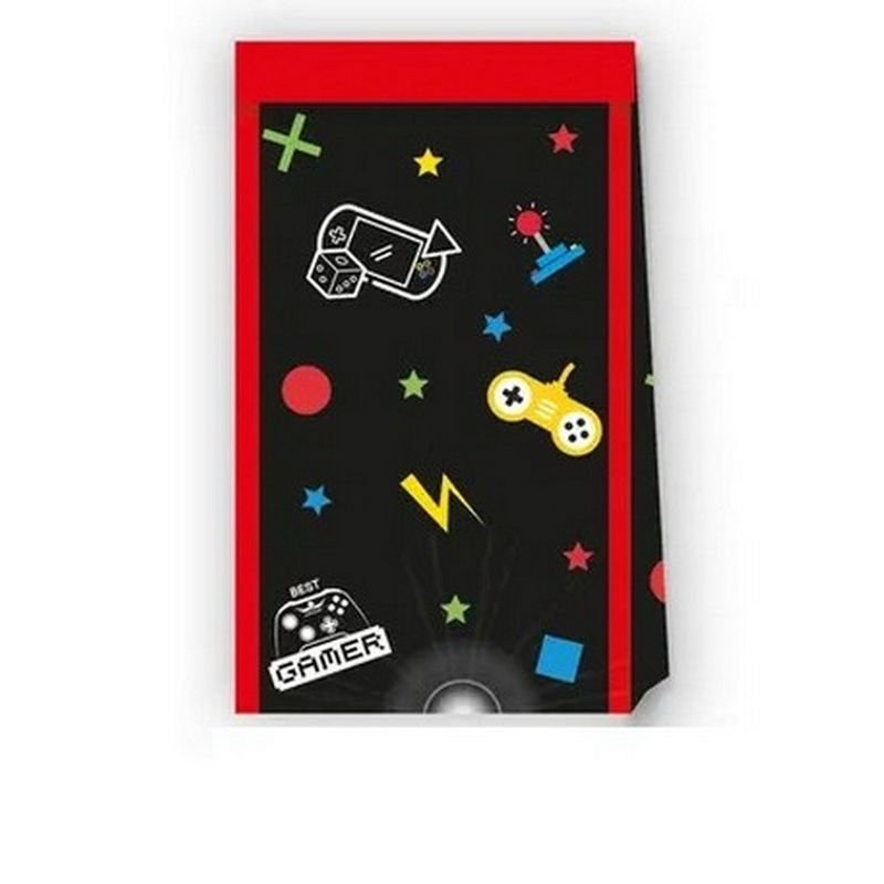 4 SACS EN PAPIER POUR JEUX