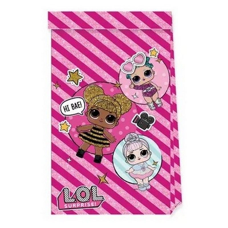 4 SACS EN PAPIER LOL SURPRISE