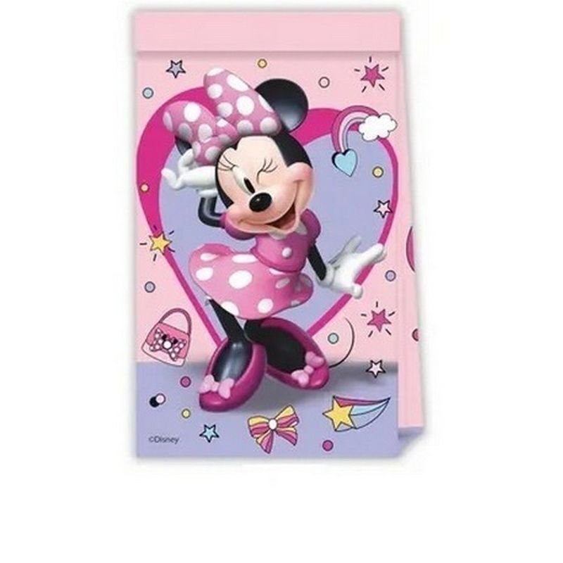 4 SACCHETTI DI CARTA DI MINNIE