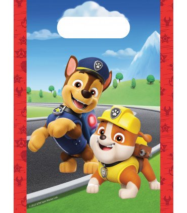 4 SACCHETTI DI CARTA PAW PATROL