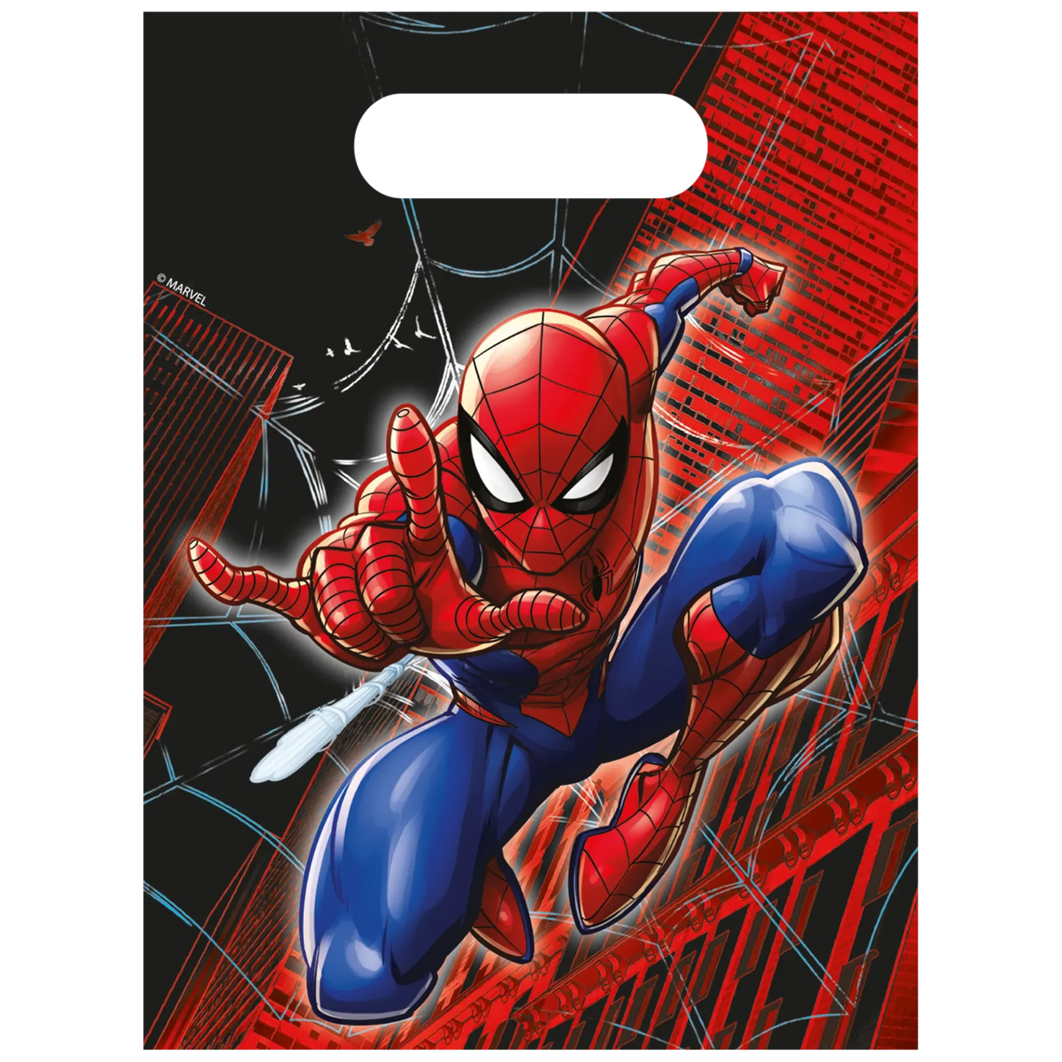 4 BOLSAS PAPEL SPIDERMAN WORLD