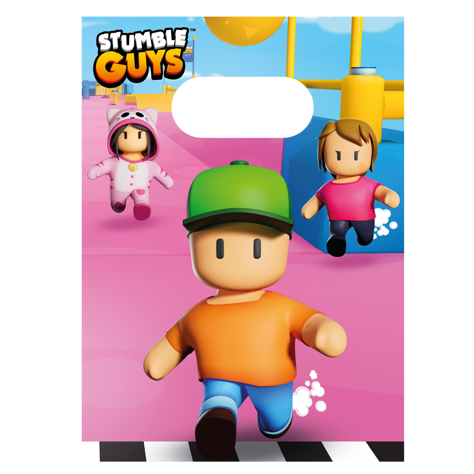 4 sacs en papier Stumble Guys