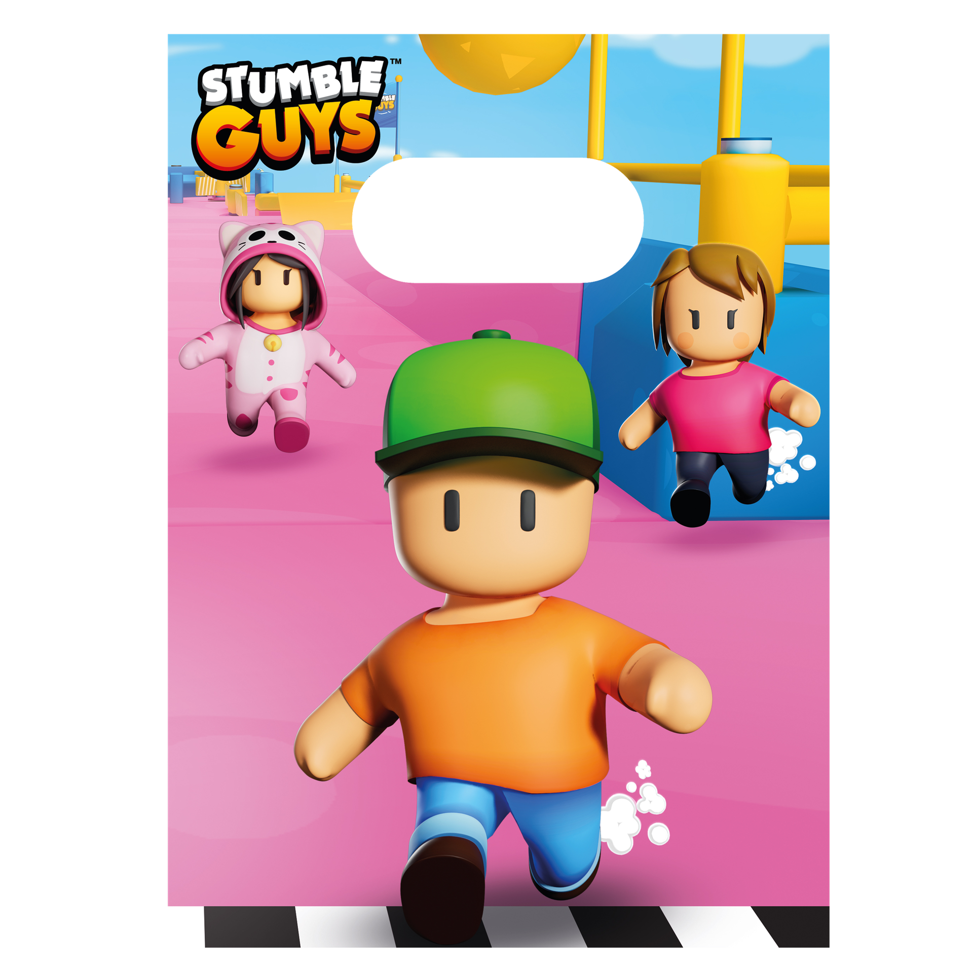 4 sacs en papier Stumble Guys