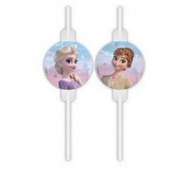 4 PAILLES EN PAPIER FROZEN SPIRIT