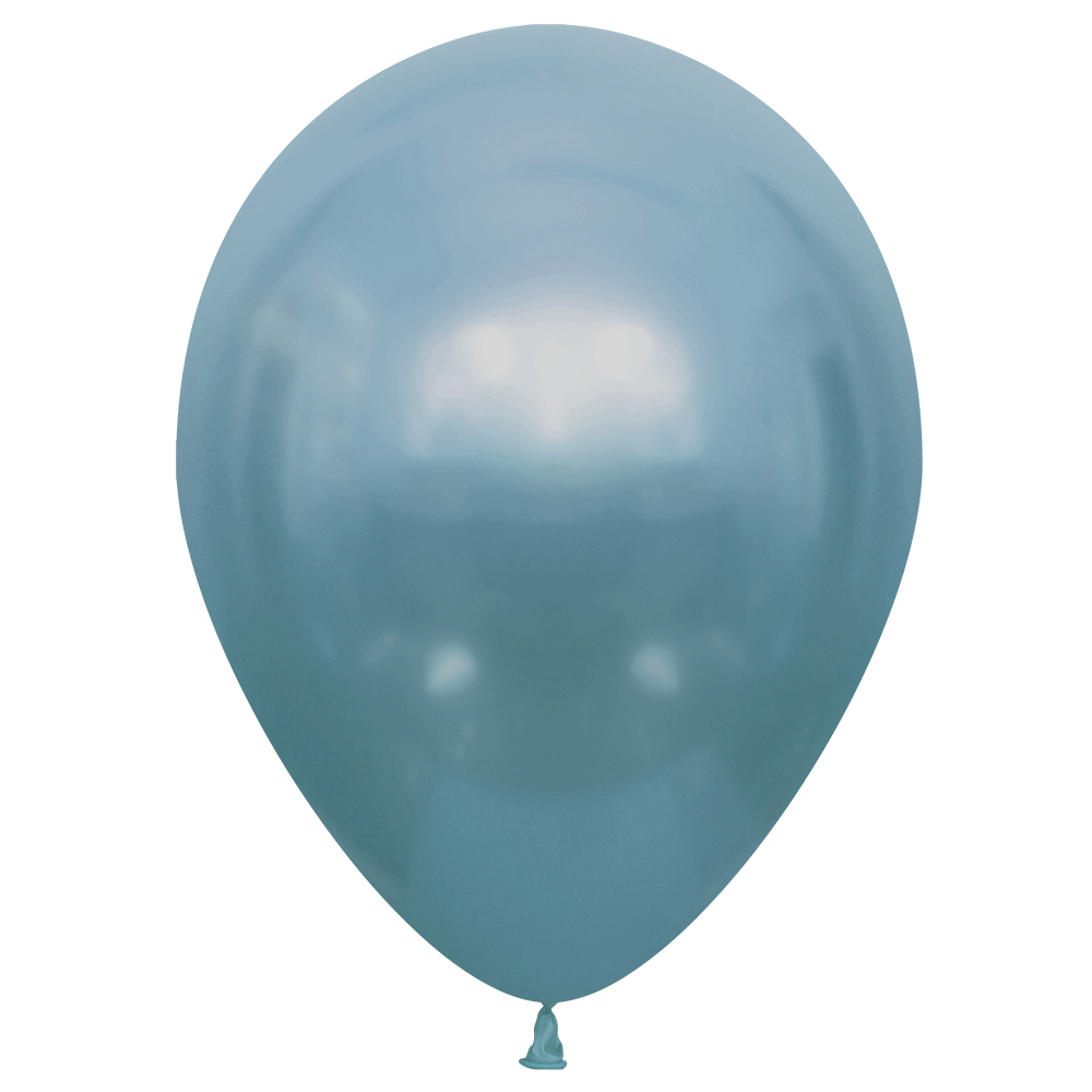 50 Globos Azul Claro Glossy 30 cm