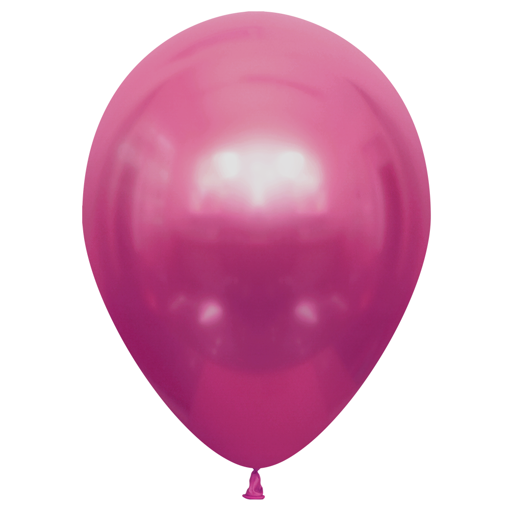 50 ballons rouges brillants de 30 cm