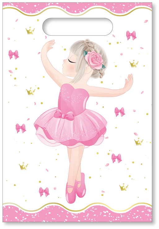 6 SACS DE FÊTE DE BALLET