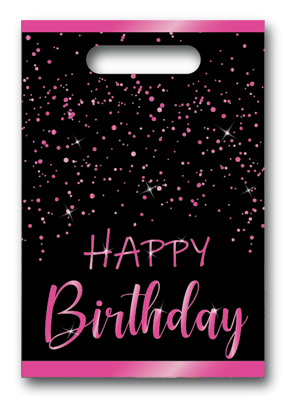 6 SACS ROSES ÉLÉGANTS