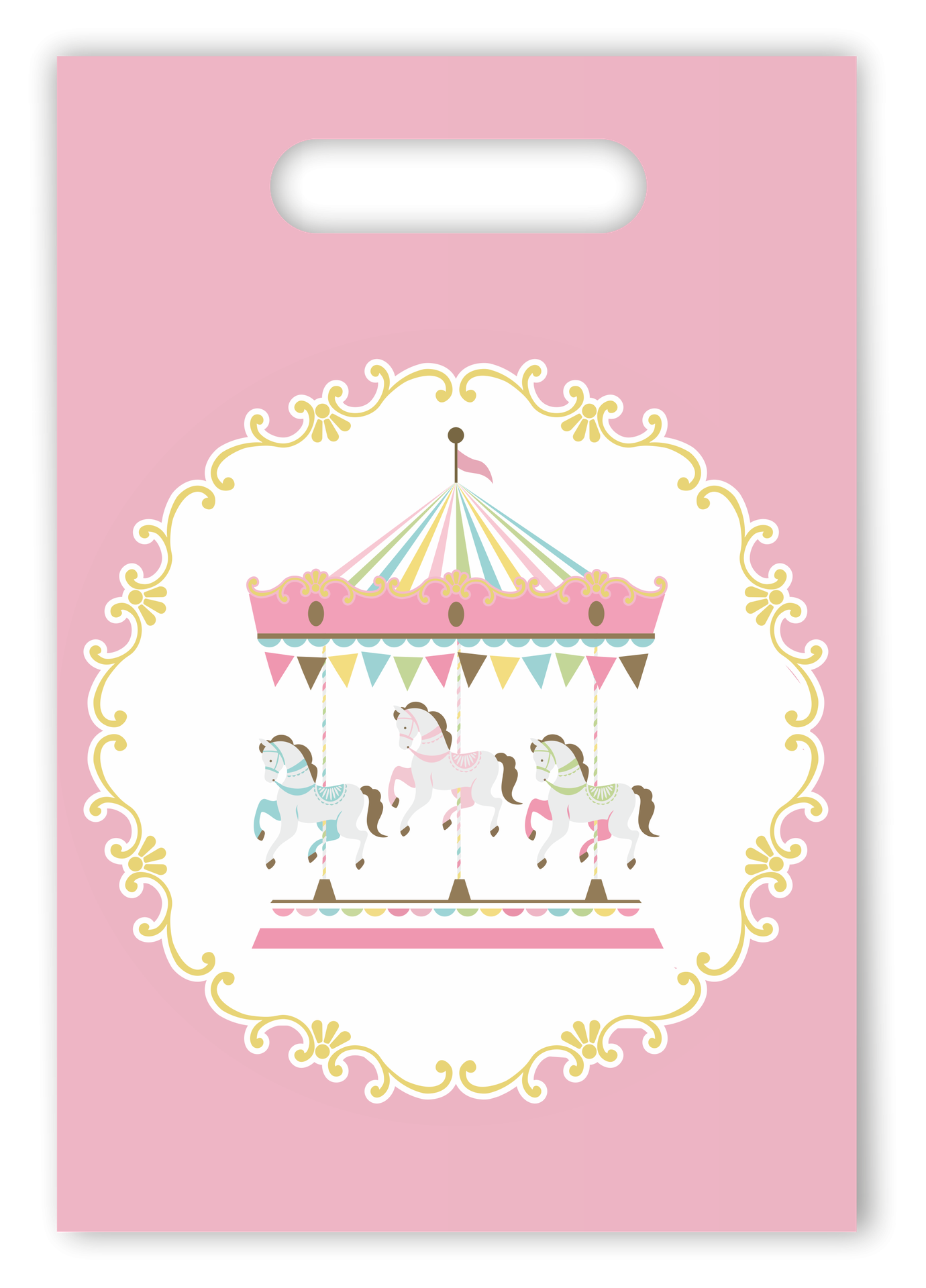 6 SACS RECTANGULAIRES POUR CARROUSEL