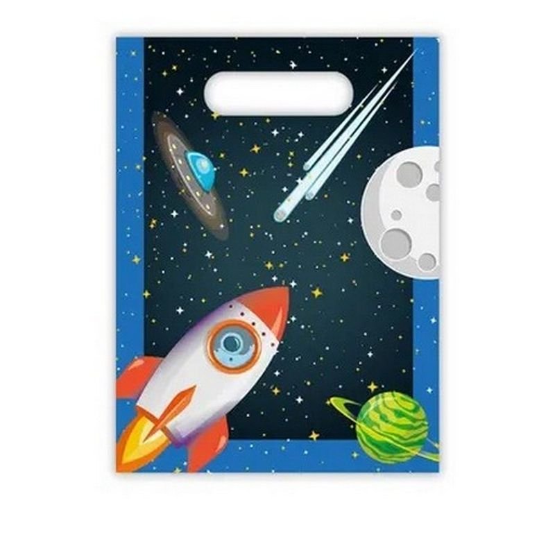 6 SACS SPATIAUX FUSÉE