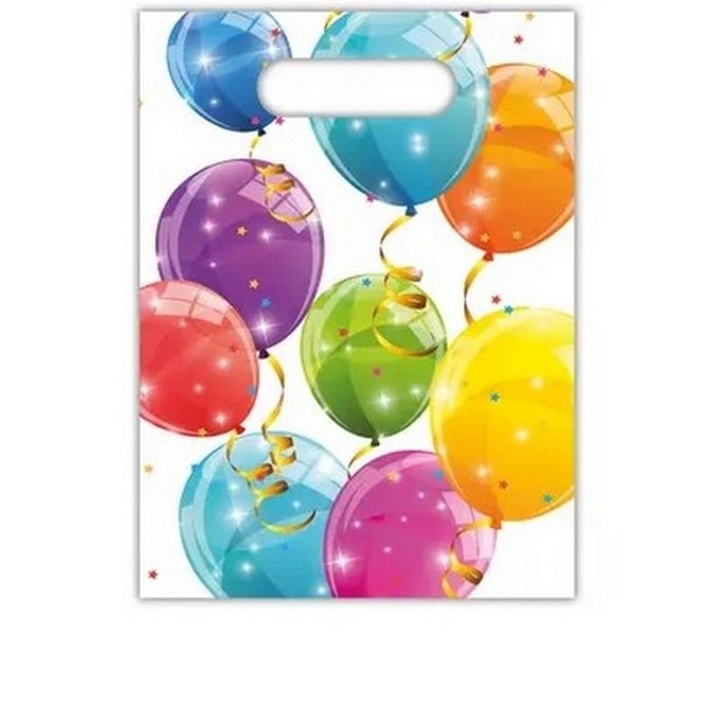 6 sachets de ballons scintillants